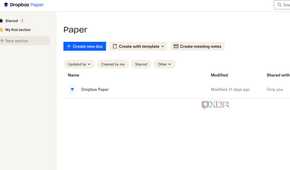 Dropbox Paper