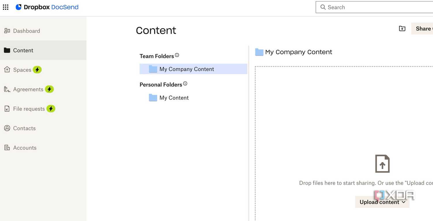 Dropbox DocSend