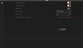 Screenshot of VIA tool showing the option to enable the Design tab