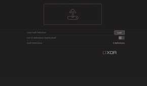 Screenshot of VIA web app showing the Design tab