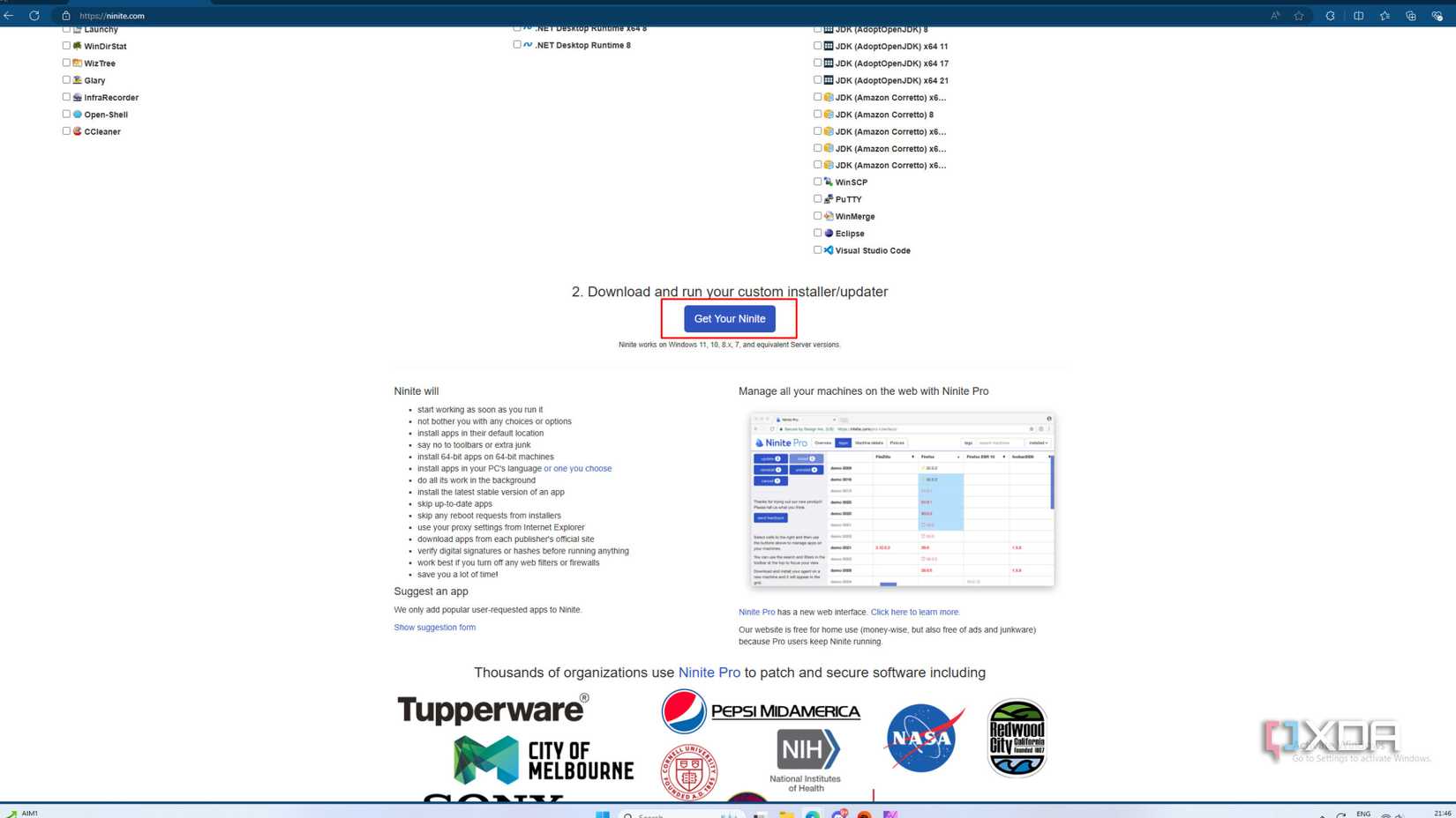 Ninite can make it easier to install multiple programs on your PC ...