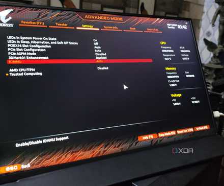 Displaying The Bios 5 BIOS/UEFI settings I always tweak for better performance