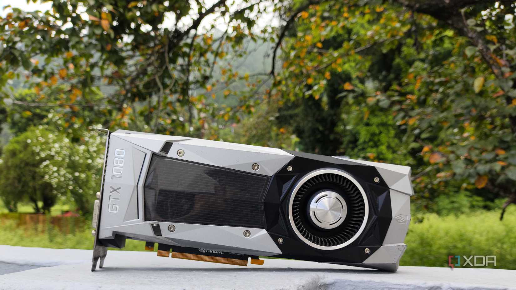 A GTX 1080 Founders Edition GPU