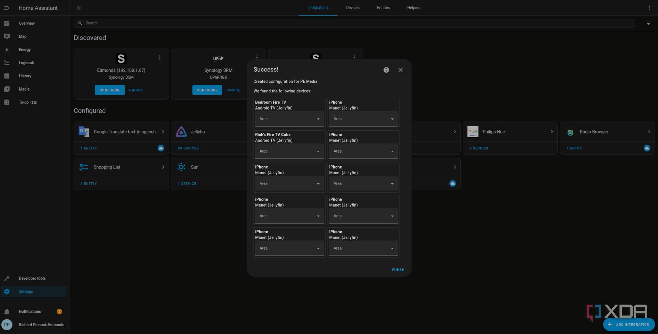 Adding Jellyfin devices to Home Assistant