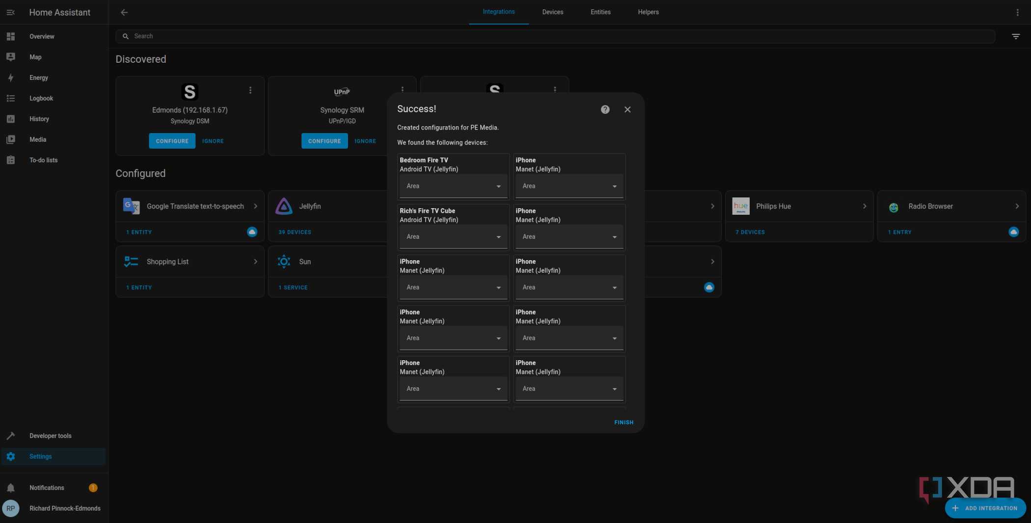 Adding Jellyfin devices to Home Assistant