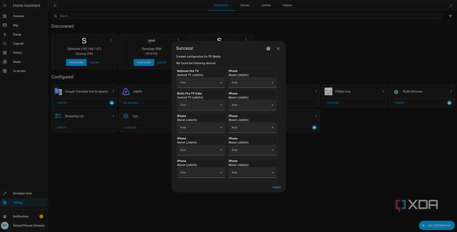 Adding Jellyfin devices to Home Assistant