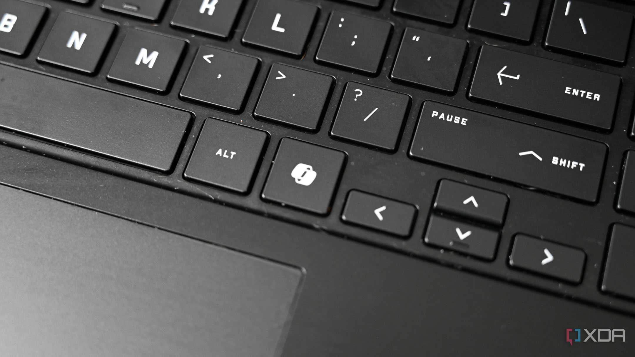 HP Omen 17 (2024) Microsoft Copilot button