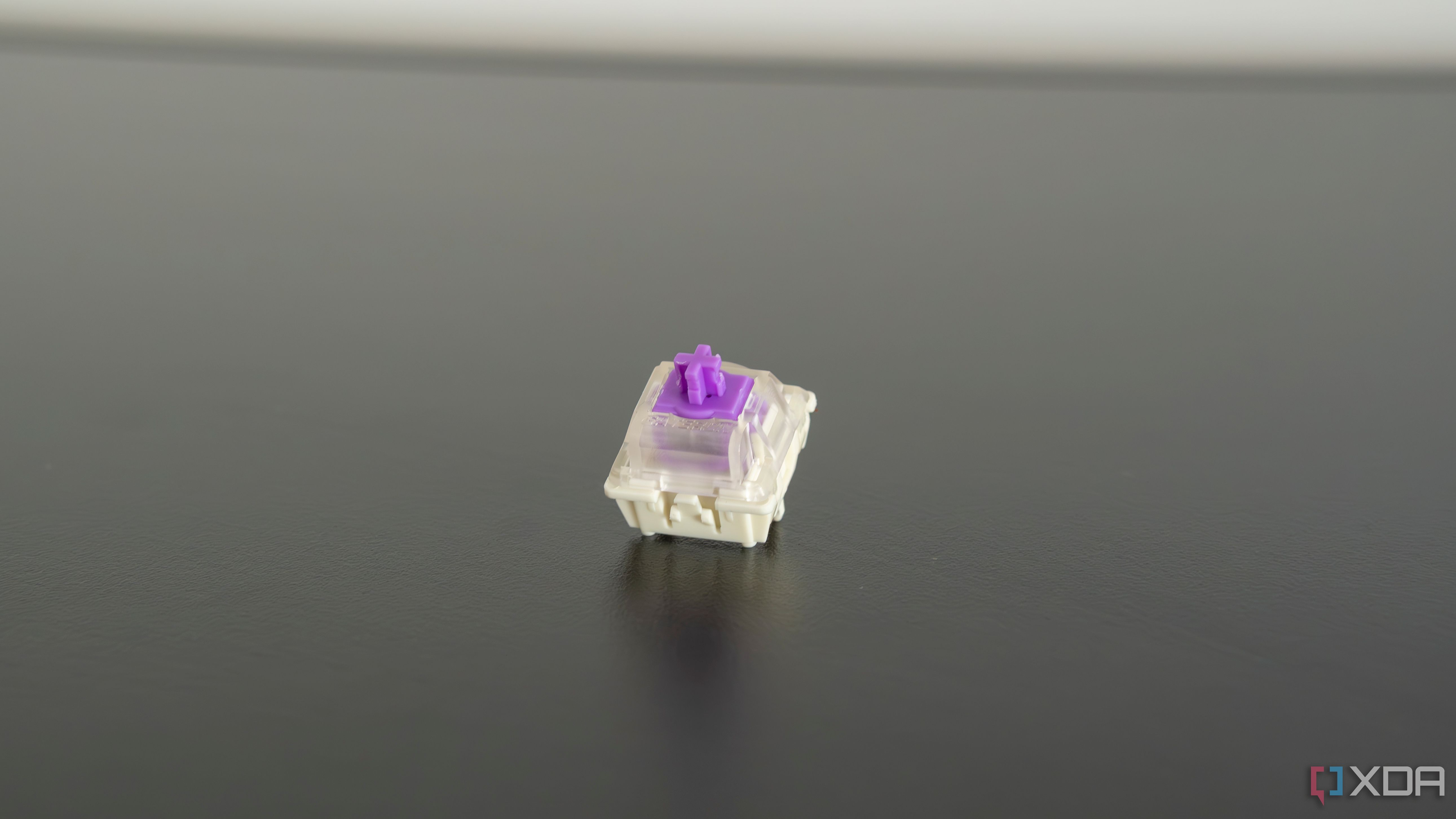 A Gateron hall effect switch removed from the Keychron K2 HE