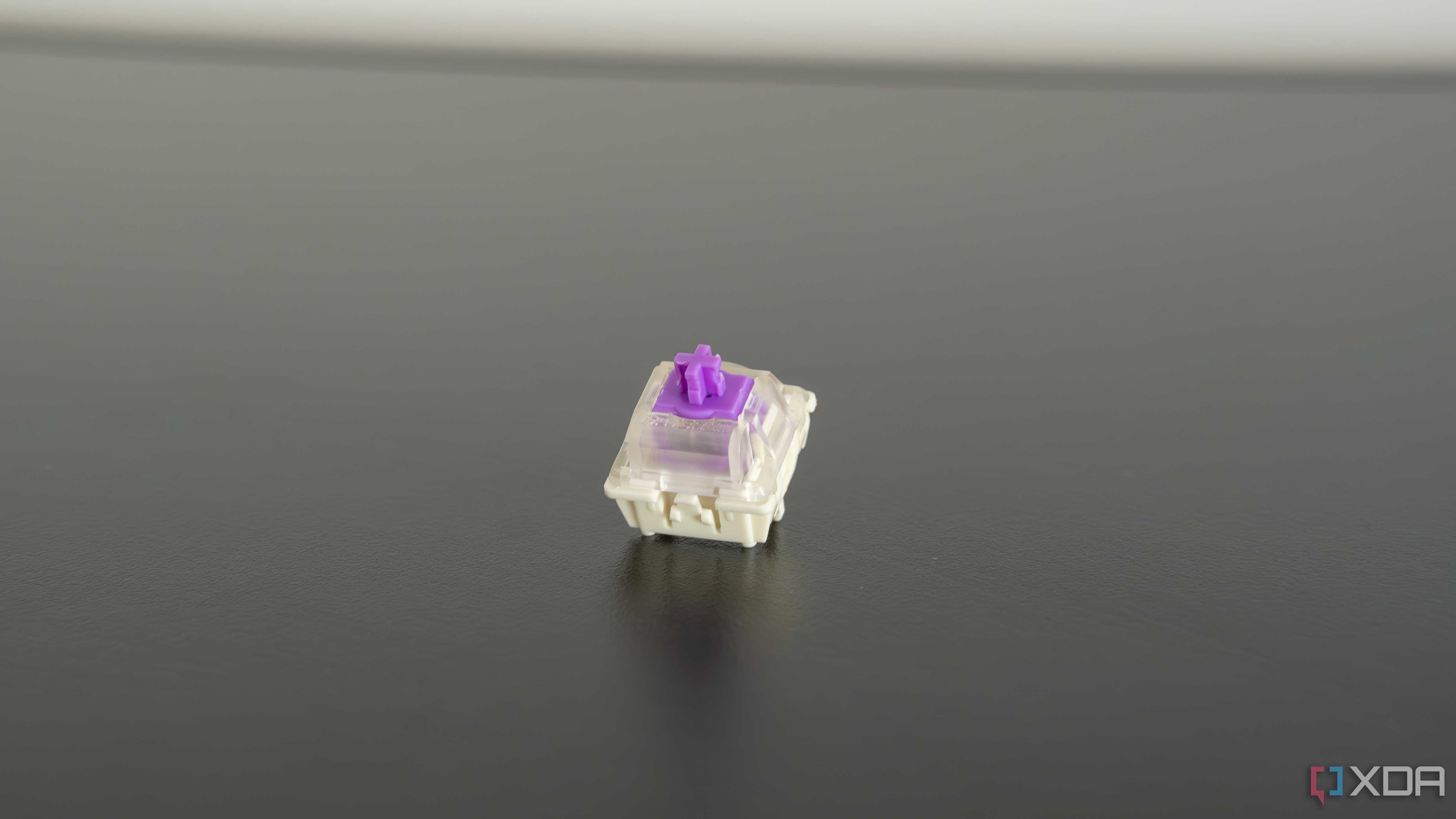 A Gateron hall effect switch removed from the Keychron K2 HE
