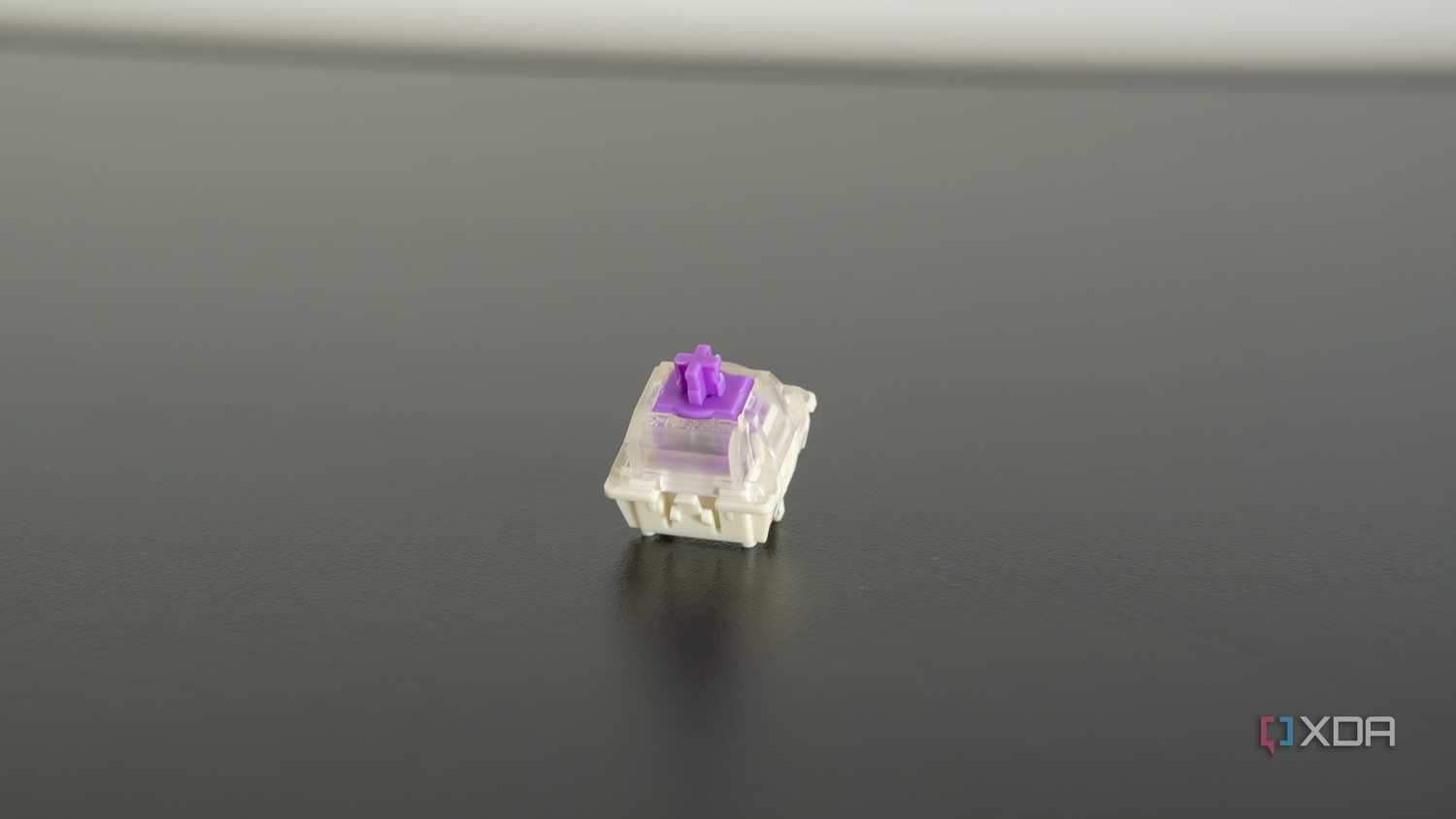 A Gateron hall effect switch removed from the Keychron K2 HE