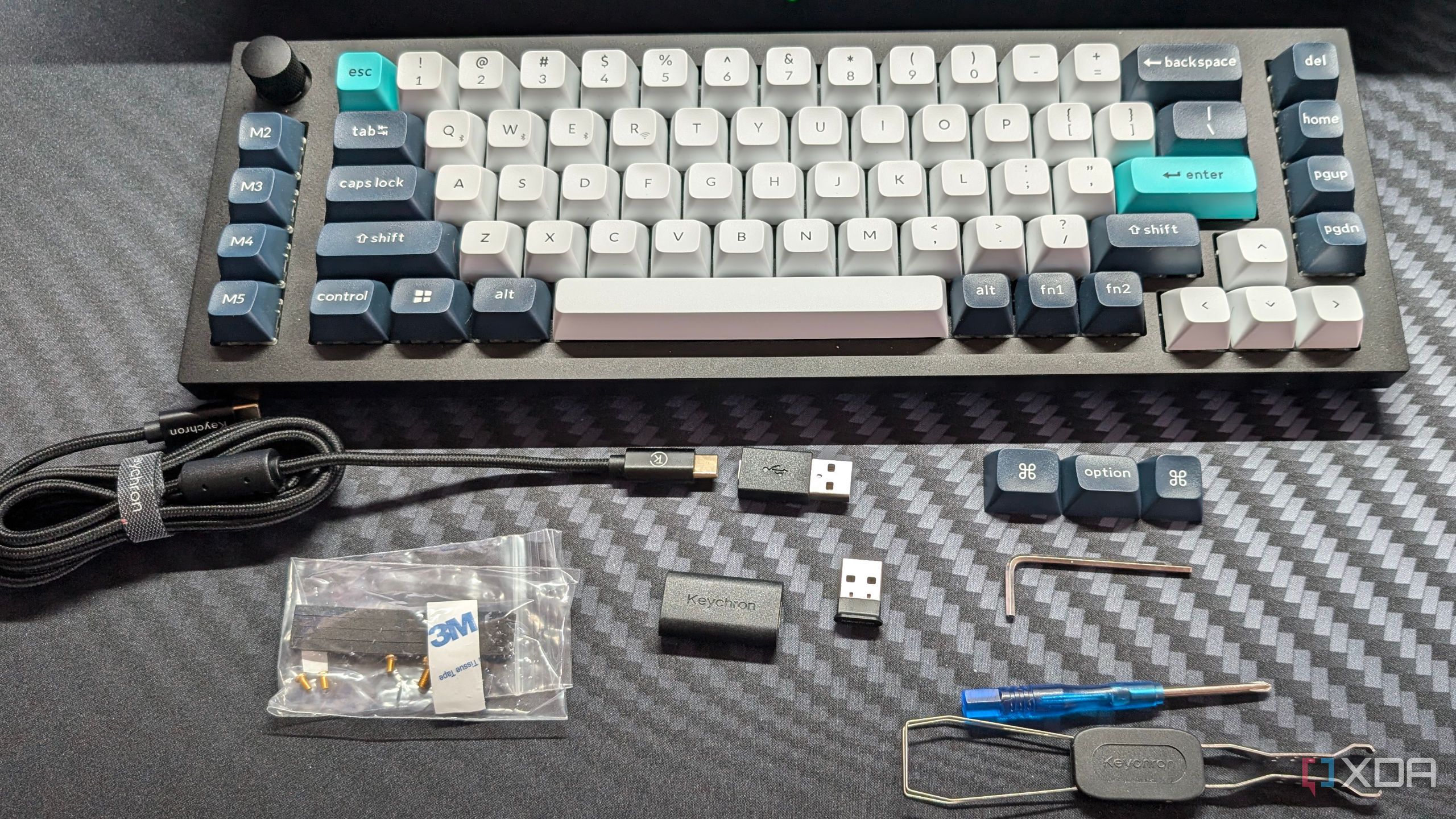 Keychron Q65 Max wireless mechanical keyboard review: Knob and