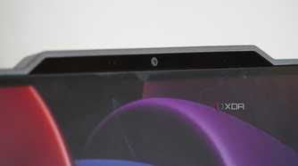 The webcam on the Lenovo IdeaCenter AIO.