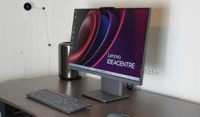 An angled view of the IdeaCenter AIO.