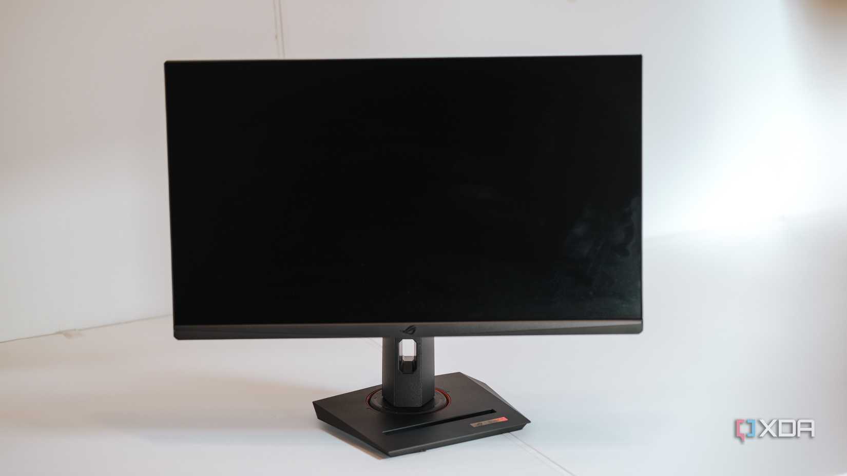 Asus ROG Strix XG27UCS on white background