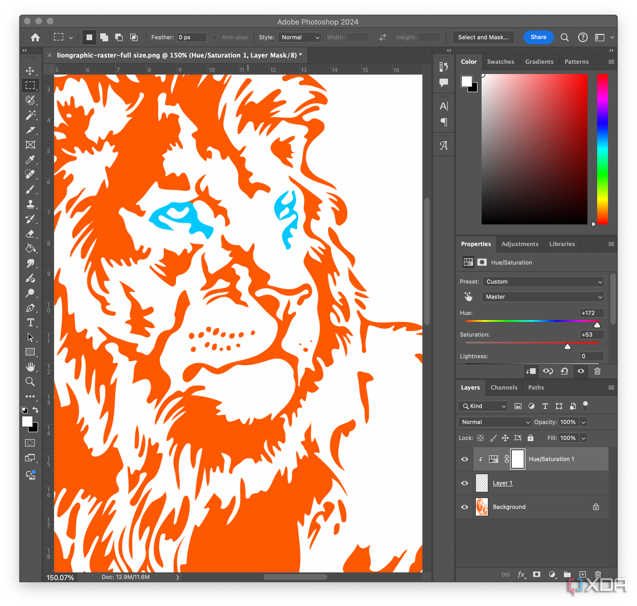 liongraphic-photoshop-adjustment