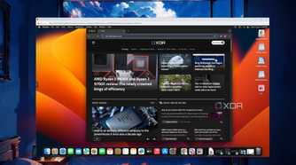The XDA website running on Chrome in a macOS Ventura VM in Proxmox