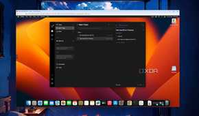 The TickTick UI in a macOS Ventura VM in Proxmox