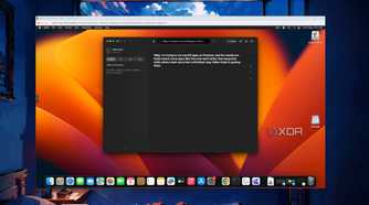 The Craft app on a macOS Ventura VM in Proxmox