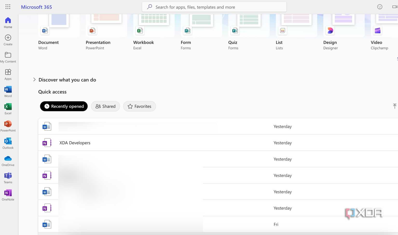 Microsoft 365 ecosystem