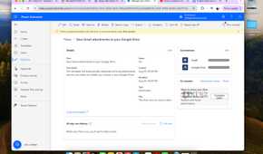 Microsoft Power Automate - download email attachments from Gmail to Google Drive