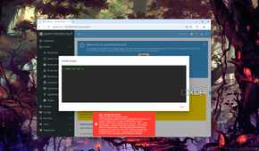 The Connection Lost message in OpenMediaVault