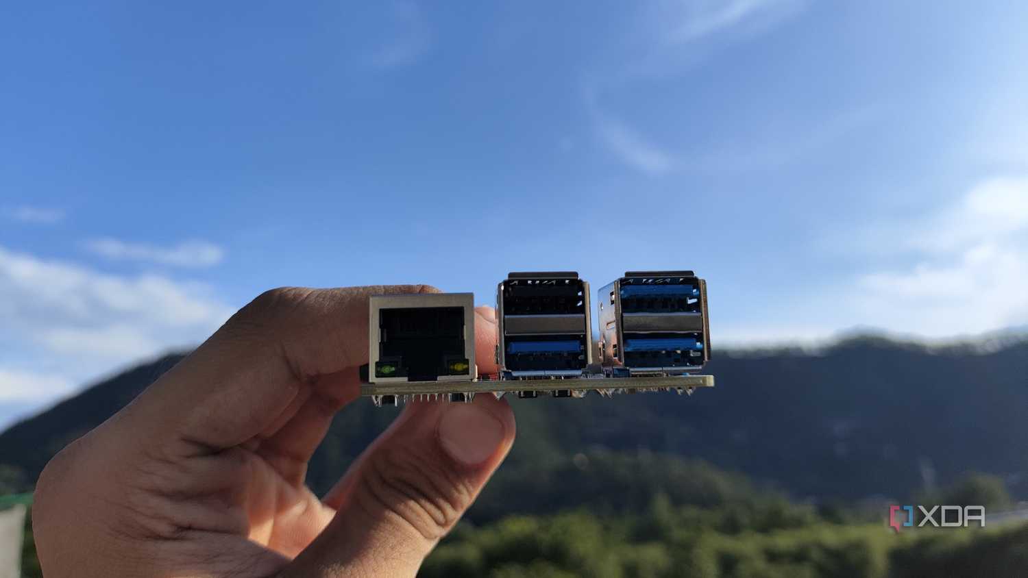 Side-view of the Milk-V Mars SBC