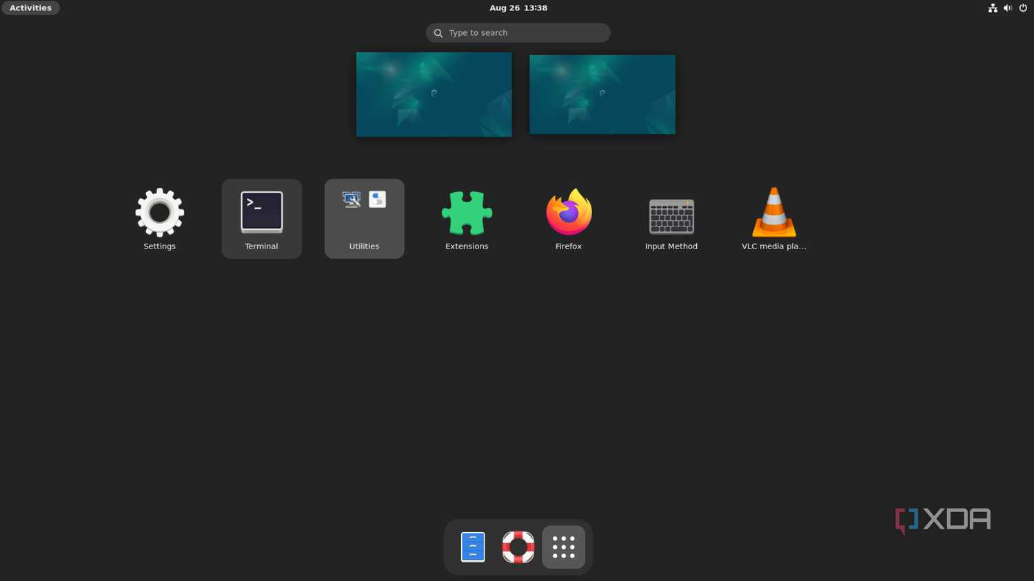 The default apps on the official Debian 11 image for the Milk-V Mars