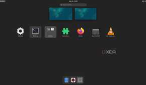 The default apps on the official Debian 11 image for the Milk-V Mars