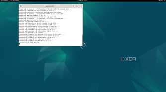 Running the command to install GParted on the official Debian 11 image for the Milk-V Mars