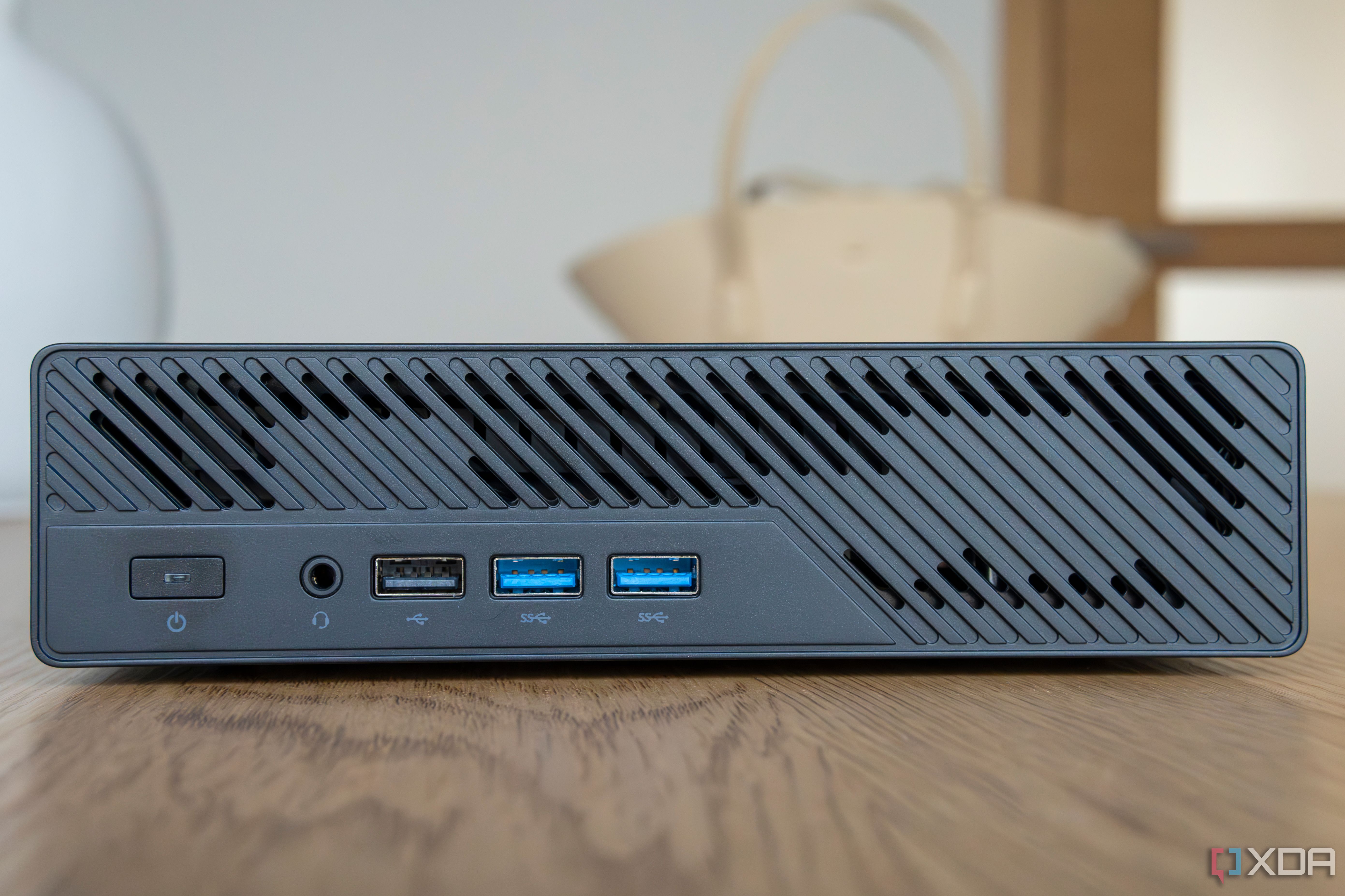 Front view of the Minisforum MS-A1