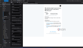 Screenshot of an email message in Mozilla THunderbird