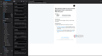 Screenshot of an email message in Mozilla THunderbird