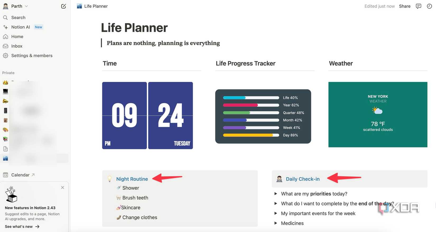 Notion-life-planner-template 7