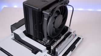 NZXT N7 B650E with CPU cooler