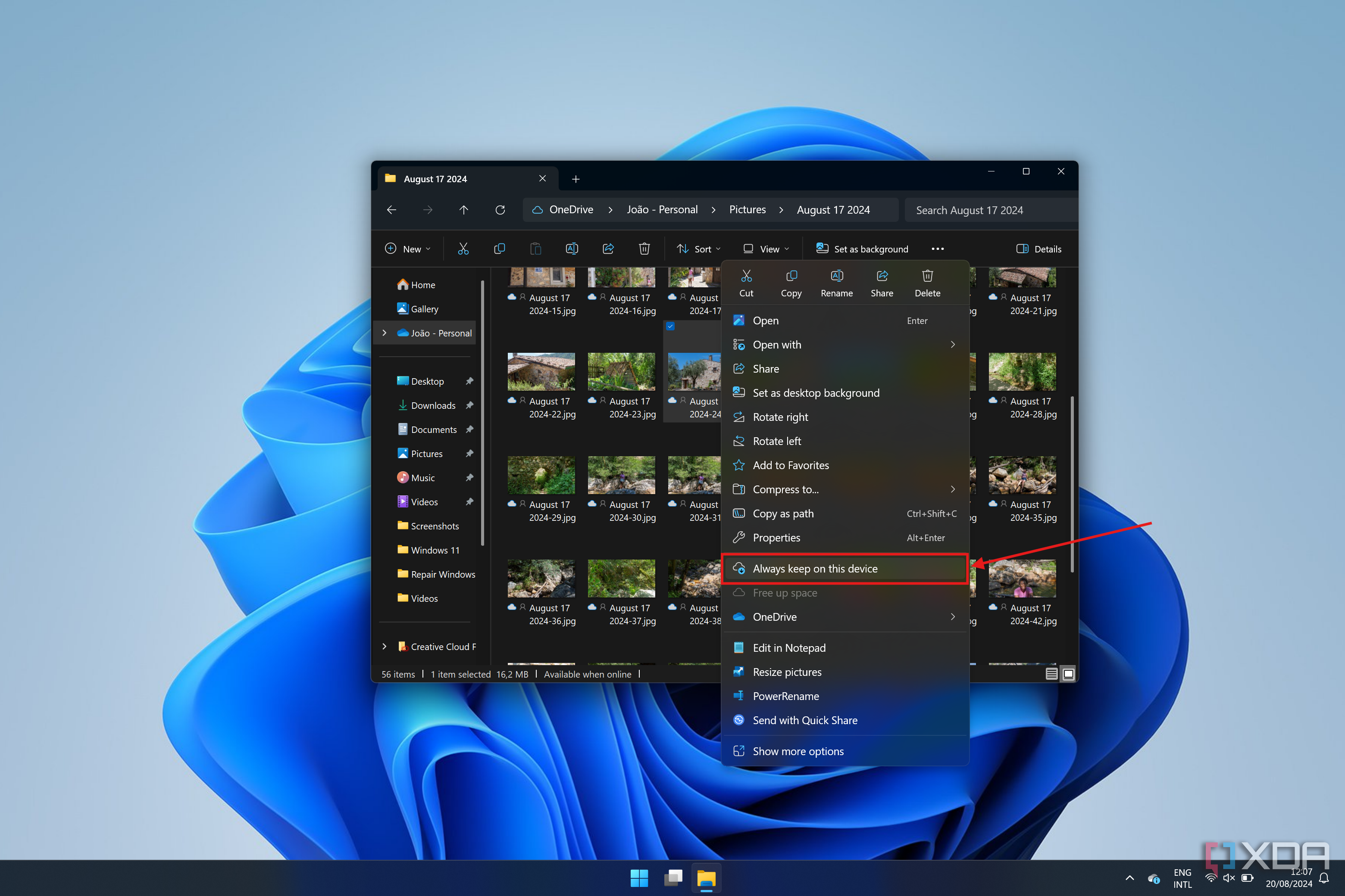 I tried replacing OneDrive with self-hosted storage, and it didn't work out