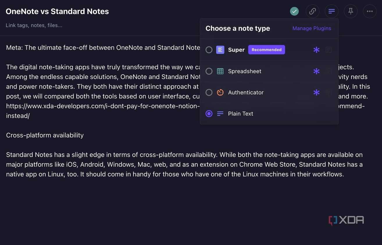 6 features that make Standard Notes one of the best note-taking tools ...
