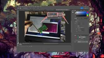 Using the Fade Brush tool in Photoshop
