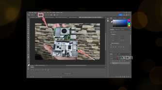 Using the Perspective Warp tool in Photoshop