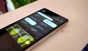 A Pixel 7 phone showing the settings panel with battery saver turned on