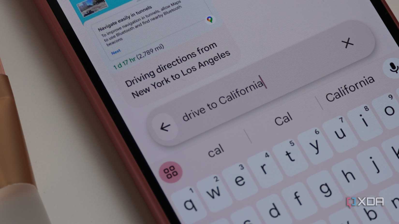 A close-up of search in the Pixel Screenshots app.