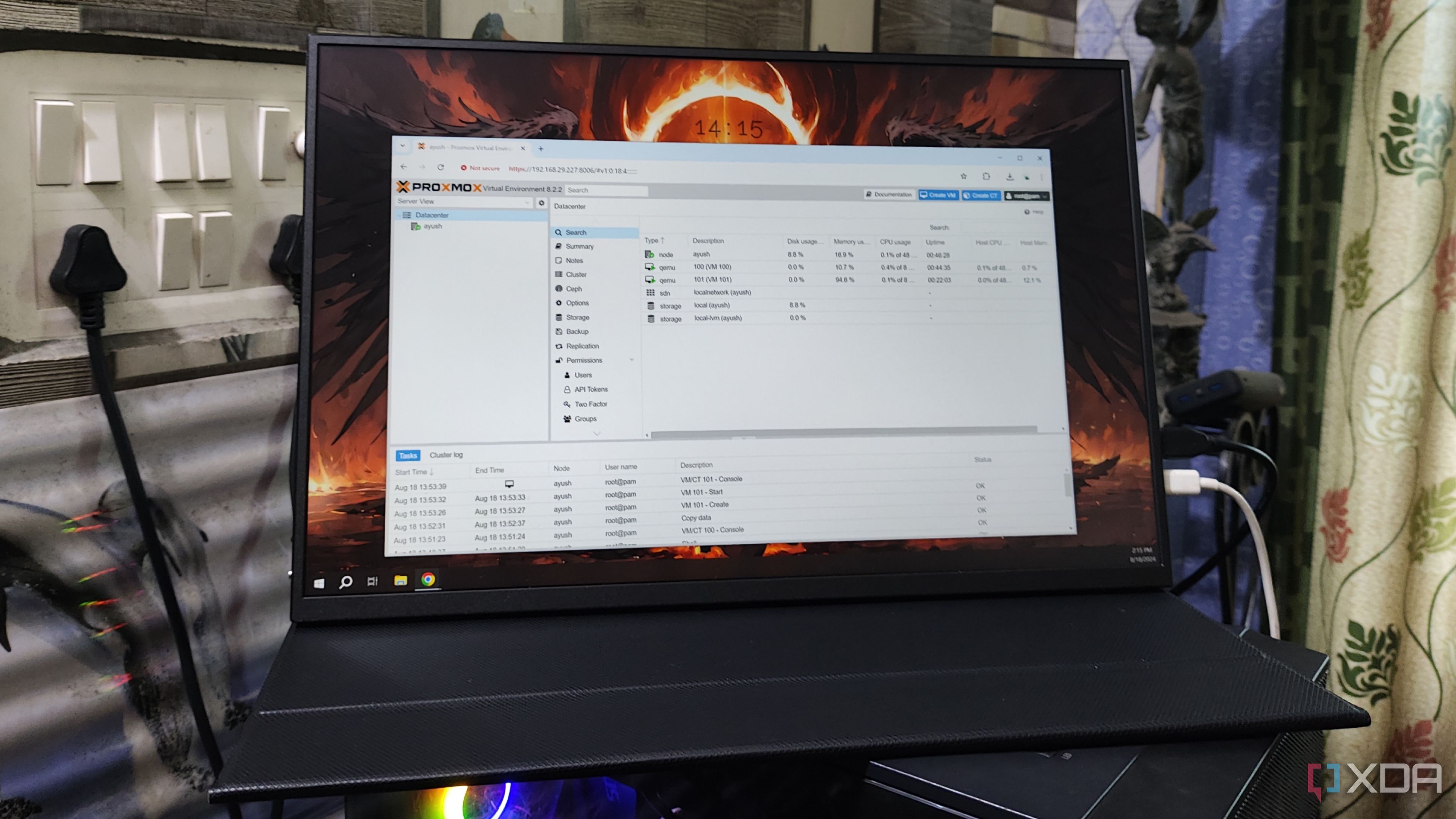 Running Proxmox on a server PC