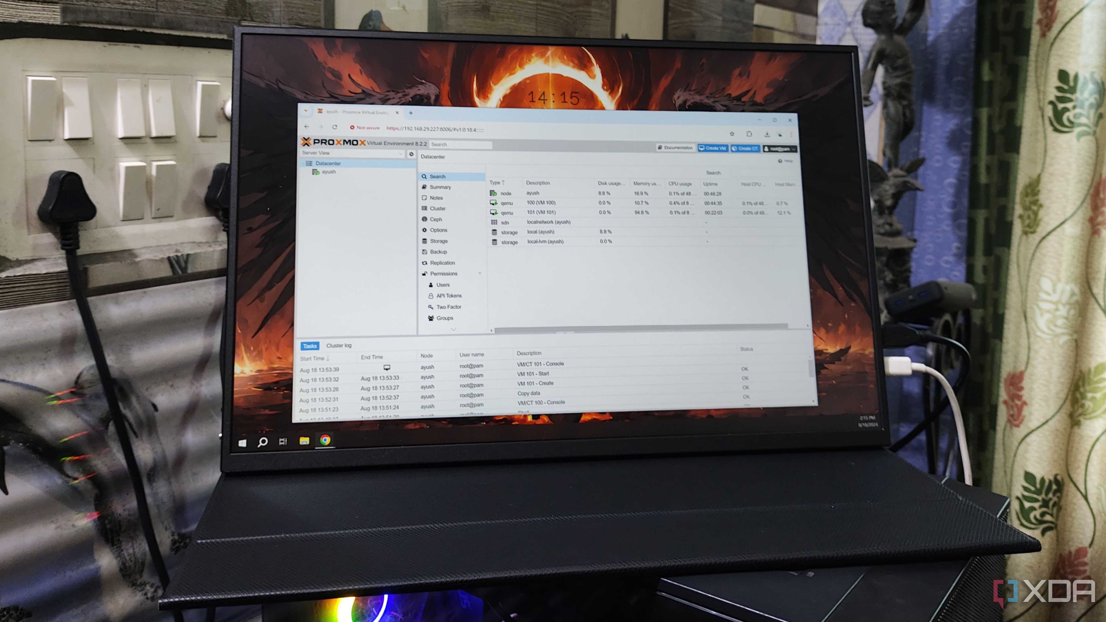 Running Proxmox on a server PC