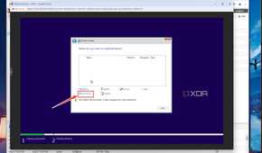 Picking the Load driver option inside a Windows 11 Proxmox VM