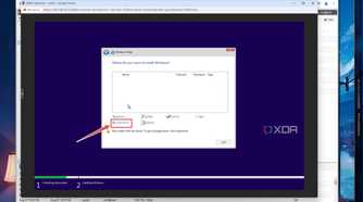 Picking the Load driver option inside a Windows 11 Proxmox VM