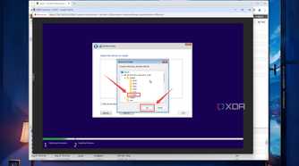 Selecting the SCSI drivers inside a Windows 11 Proxmox VM