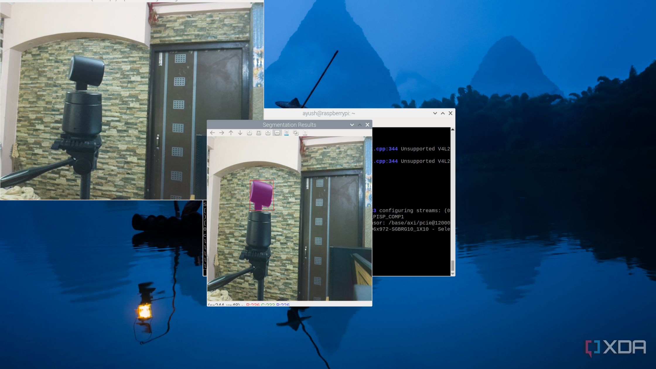 Testing the Image Segmentation capabilities of the Raspberry Pi AI Kit using the Yolov5 model