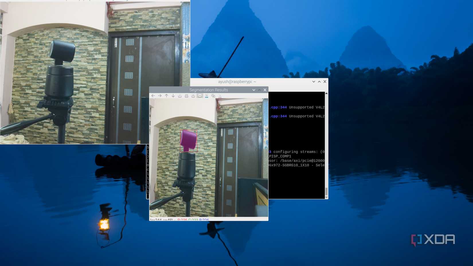 Testing the Image Segmentation capabilities of the Raspberry Pi AI Kit using the Yolov5 model
