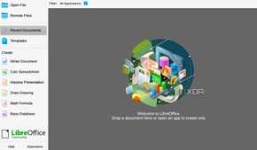LibreOffice home