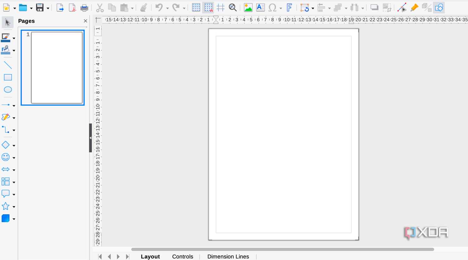 LibreOffice Draw tool