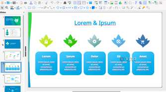 LibreOffice create presentation